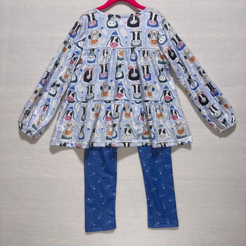 Girls Long Sleeves Shirt and Pants Size 6/6X Pete&Lucy New with Tags Boutique - Picture 7 of 7